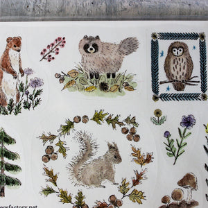 4legs Animal Sticker Sheet - Tribe Castlemaine