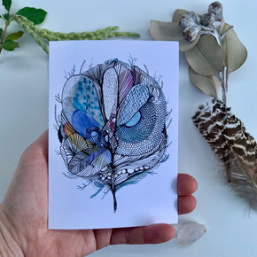 Following Fine Lines Card
