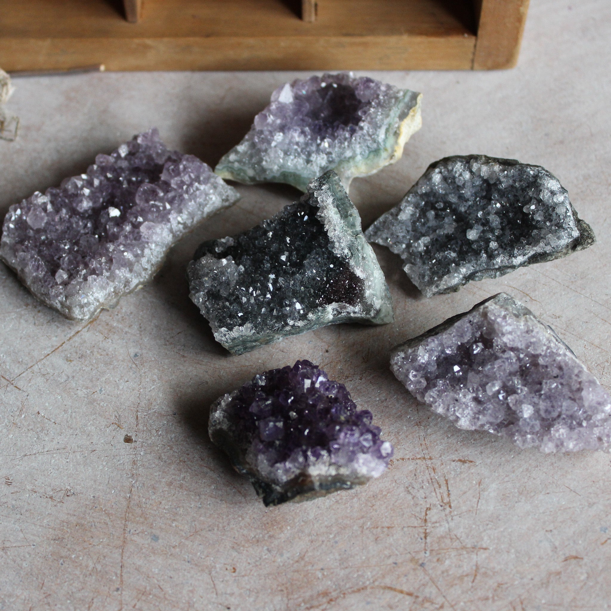 Amethyst Clusters - Tribe Castlemaine