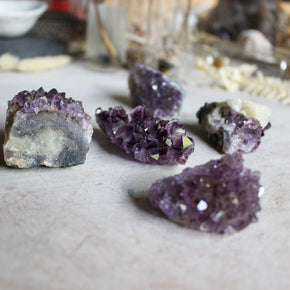 Amethyst Clusters - Tribe Castlemaine