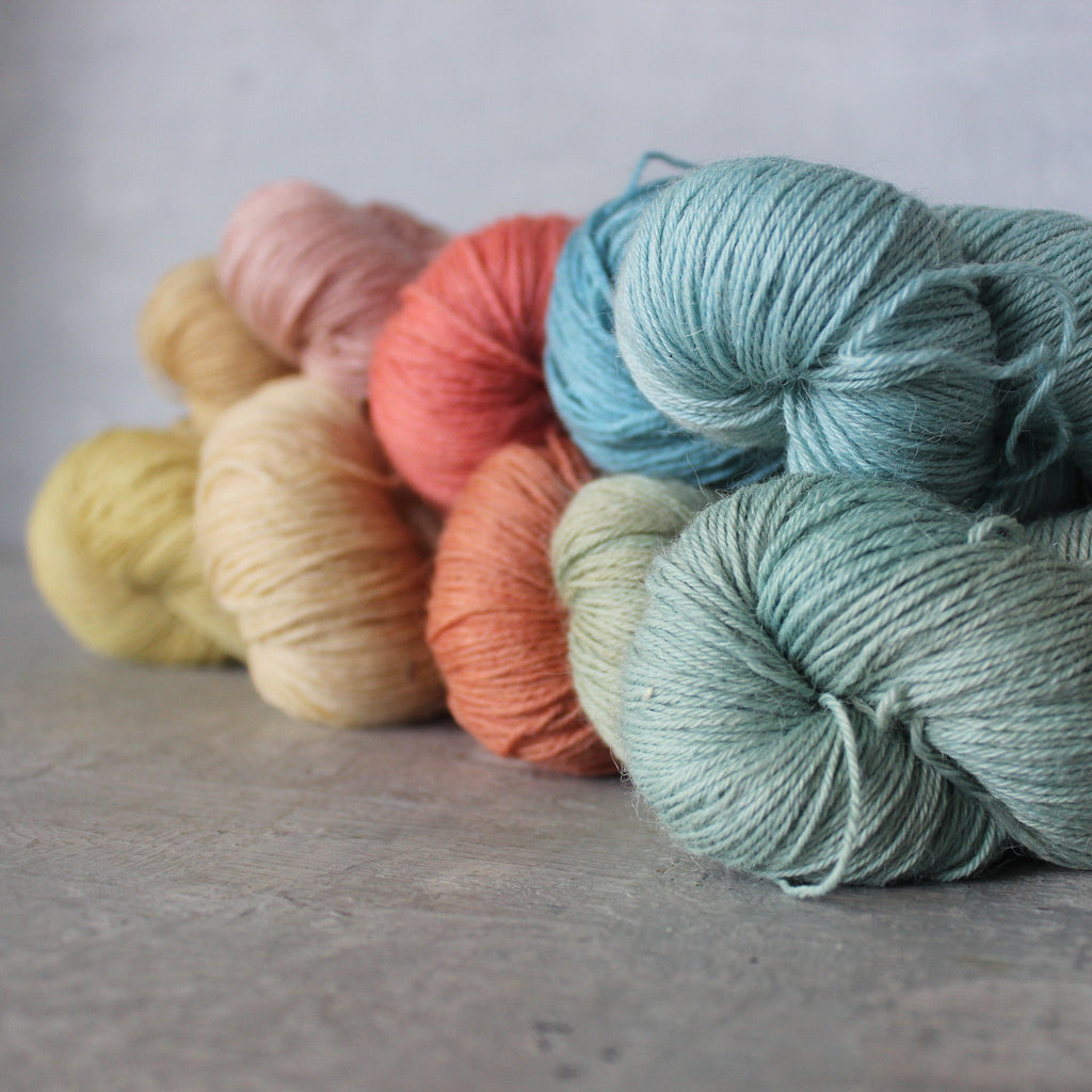 Aussie Farm Blend Yarns Botanically Dyed - Tribe Castlemaine