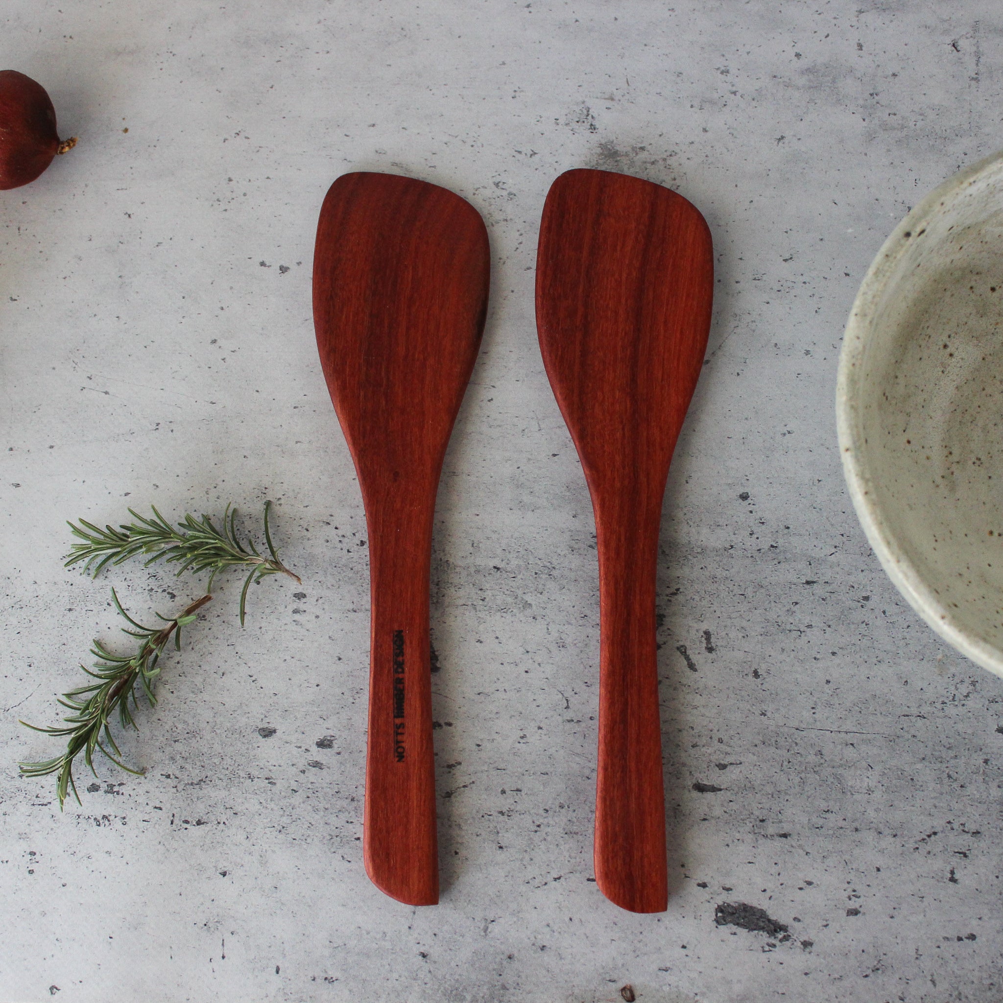 Australian Timber Salad Servers - Tribe Castlemaine