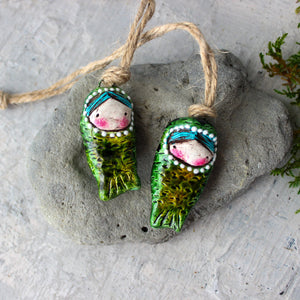Baby Mermaid Figurine Ornaments - Tribe Castlemaine