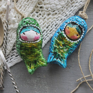 Baby Mermaid Figurine Ornaments - Tribe Castlemaine