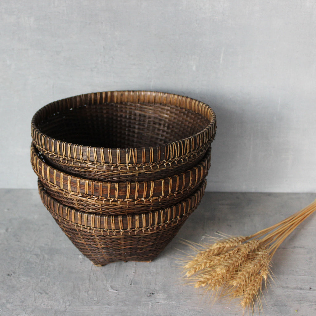 Bamboo Basket - Tribe Castlemaine
