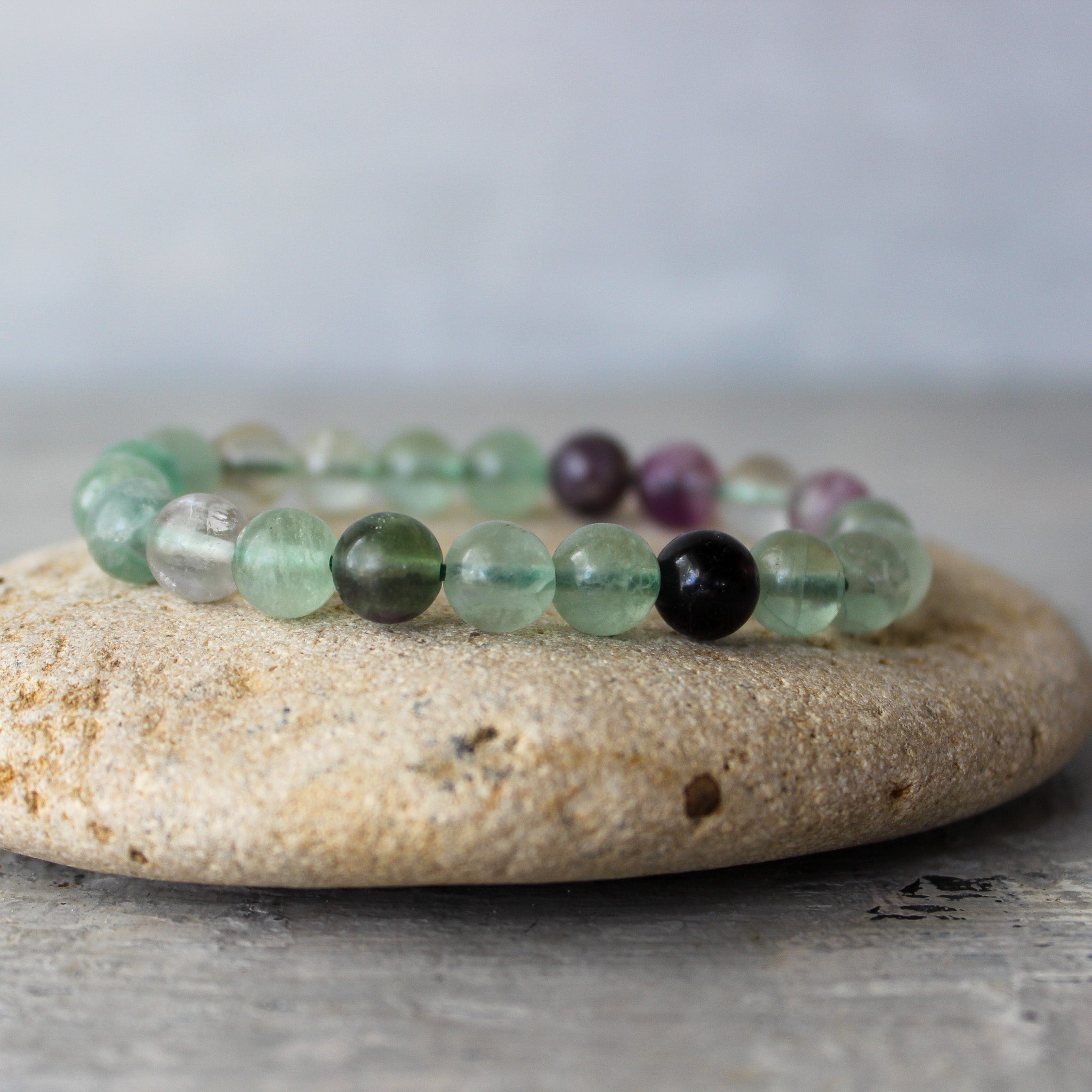 Bead Bracelet Fluorite - Tribe Castlemaine