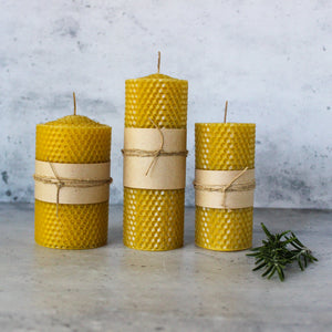 Beeswax Candles - Tribe Castlemaine