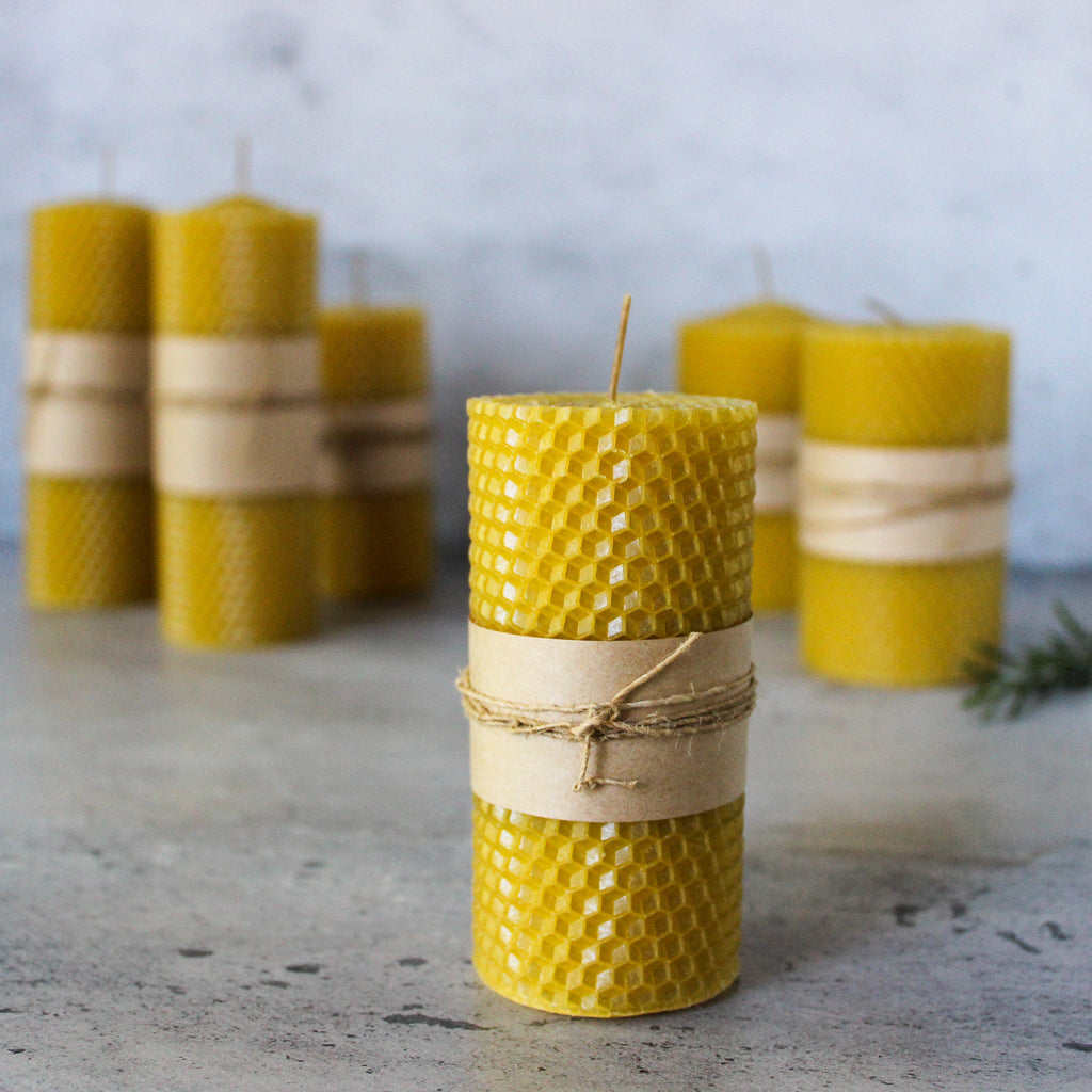 Beeswax Candles - Tribe Castlemaine