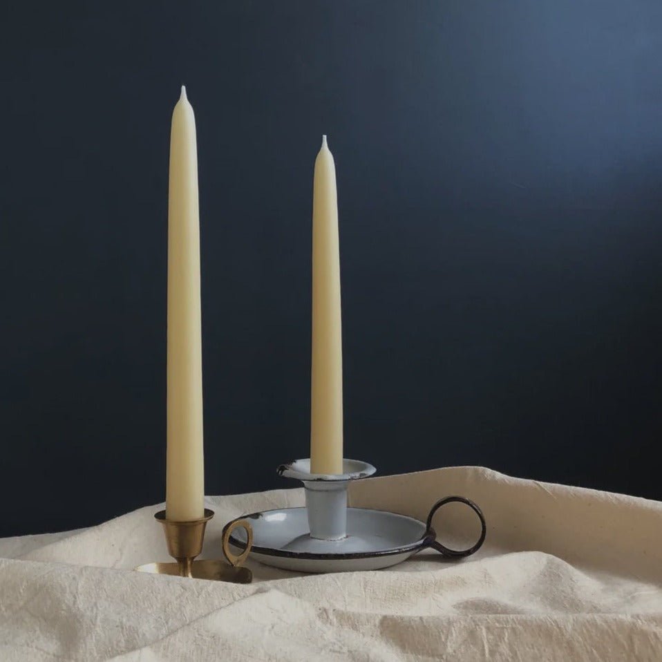 Beeswax Taper Candles - Tribe Castlemaine