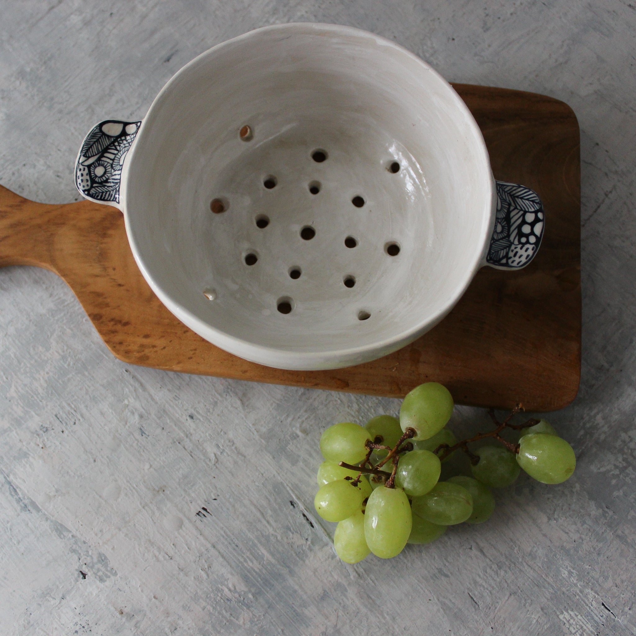Berry Colander Bowls Detail Handles - Tribe Castlemaine