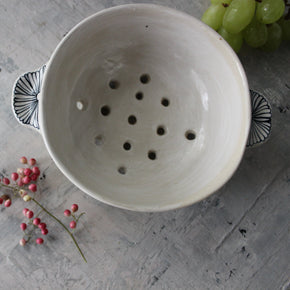 Berry Colander Bowls Detail Handles - Tribe Castlemaine
