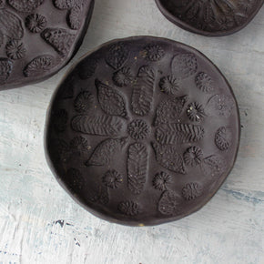 Black Ceramic Lace Dishes - Tribe Castlemaine