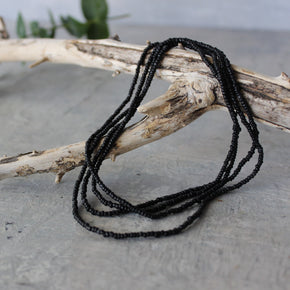 Black Java Bead Necklace - Tribe Castlemaine
