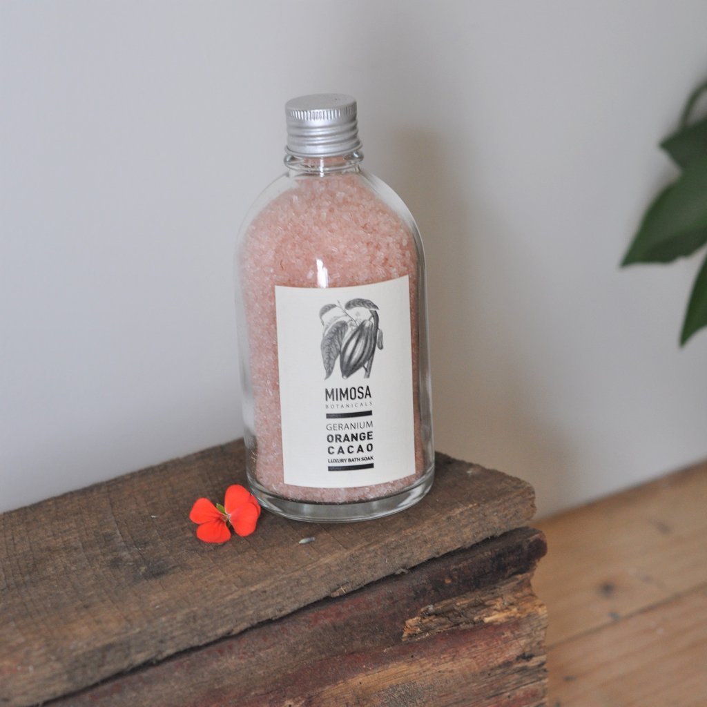 Botanical Bath Soaks : Apothecary Bottles - Tribe Castlemaine