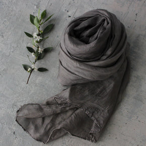 Botanical Dye Silk Scarves : Storm Collection - Tribe Castlemaine