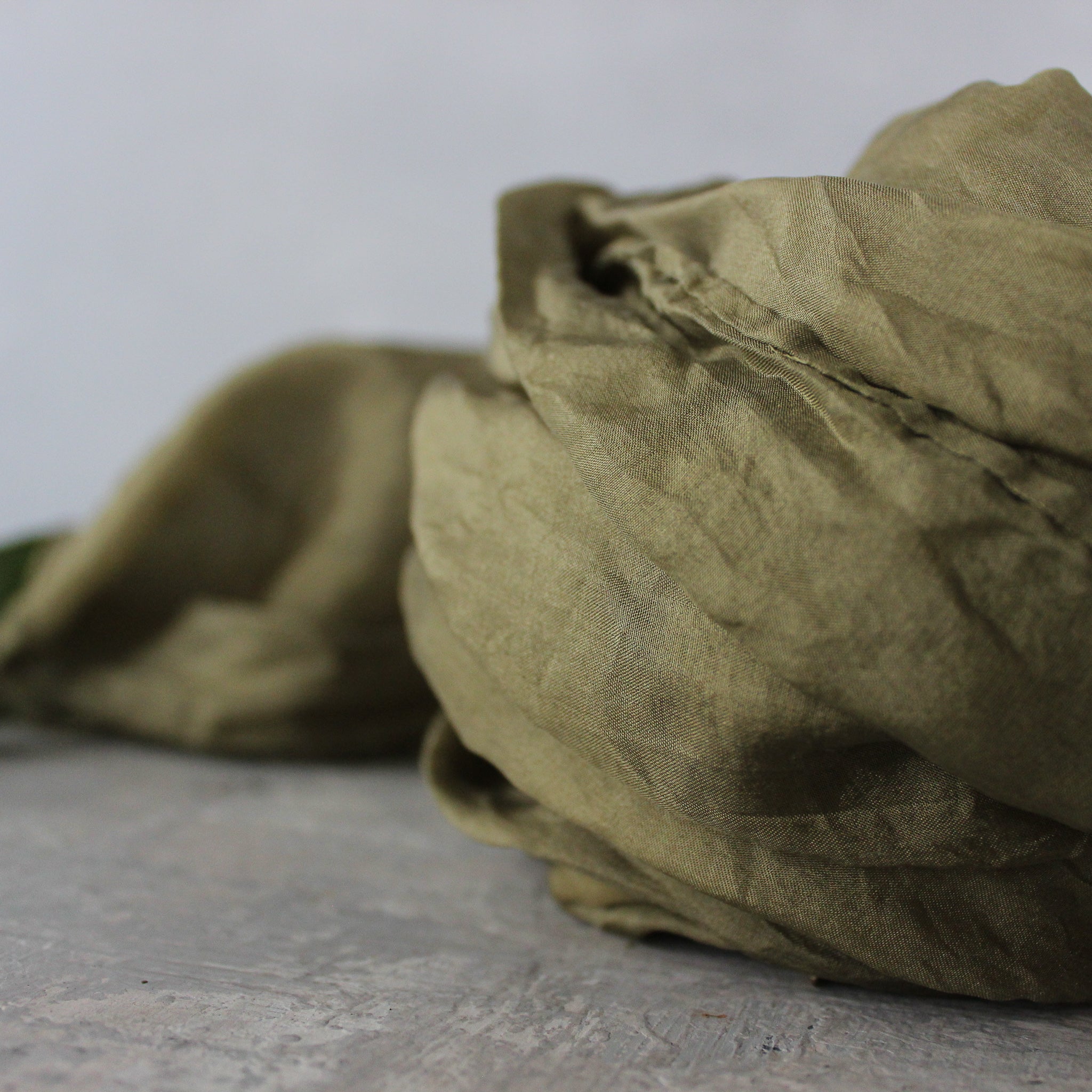 Botanical Dye Silk Scarves : Storm Collection - Tribe Castlemaine