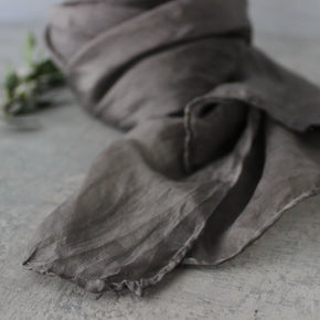 Botanical Dye Silk Scarves : Storm Collection - Tribe Castlemaine