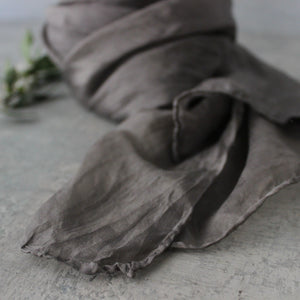 Botanical Dye Silk Scarves : Storm Collection - Tribe Castlemaine