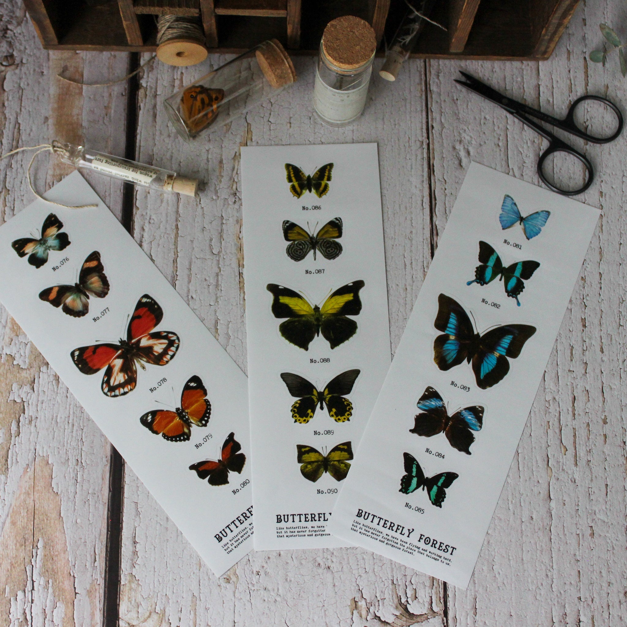 Butterfly Sticker Sets - Tribe Castlemaine