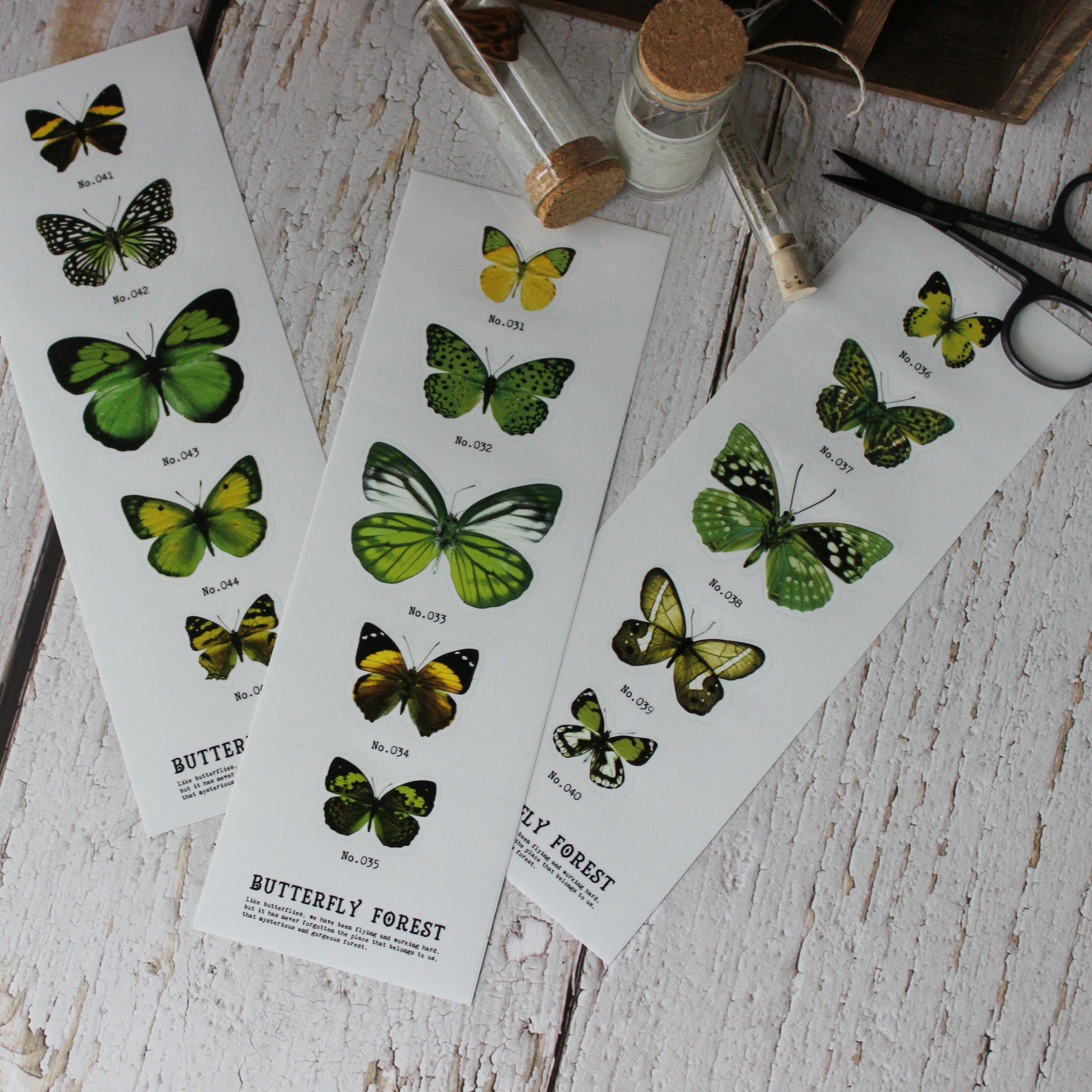 Butterfly Sticker Sets - Tribe Castlemaine