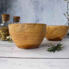 Carved Teak Bowls - Tribe Castlemaine