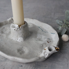 Ceramic Candle Holder Trays - Tribe Castlemaine