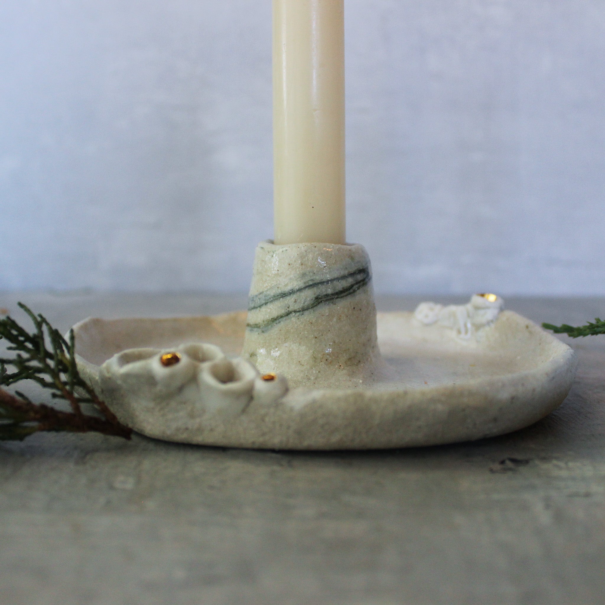 Ceramic Candle Holder Trays - Tribe Castlemaine
