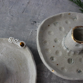 Ceramic Candle Holder Trays - Tribe Castlemaine