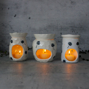 Ceramic Oil Burners Dandelion - Tribe Castlemaine