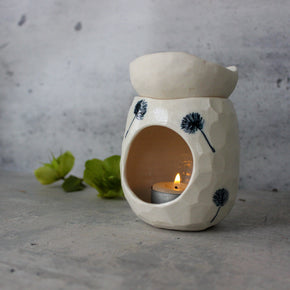 Ceramic Oil Burners Dandelion - Tribe Castlemaine