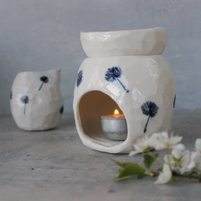 Ceramic Oil Burners Dandelion - Tribe Castlemaine