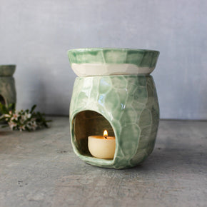 Ceramic Oil Burners Green - Tribe Castlemaine