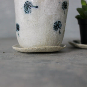 Ceramic Planter Trays Dandelion - Tribe Castlemaine