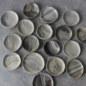 Ceramic Planter Trays Marbled - Tribe Castlemaine