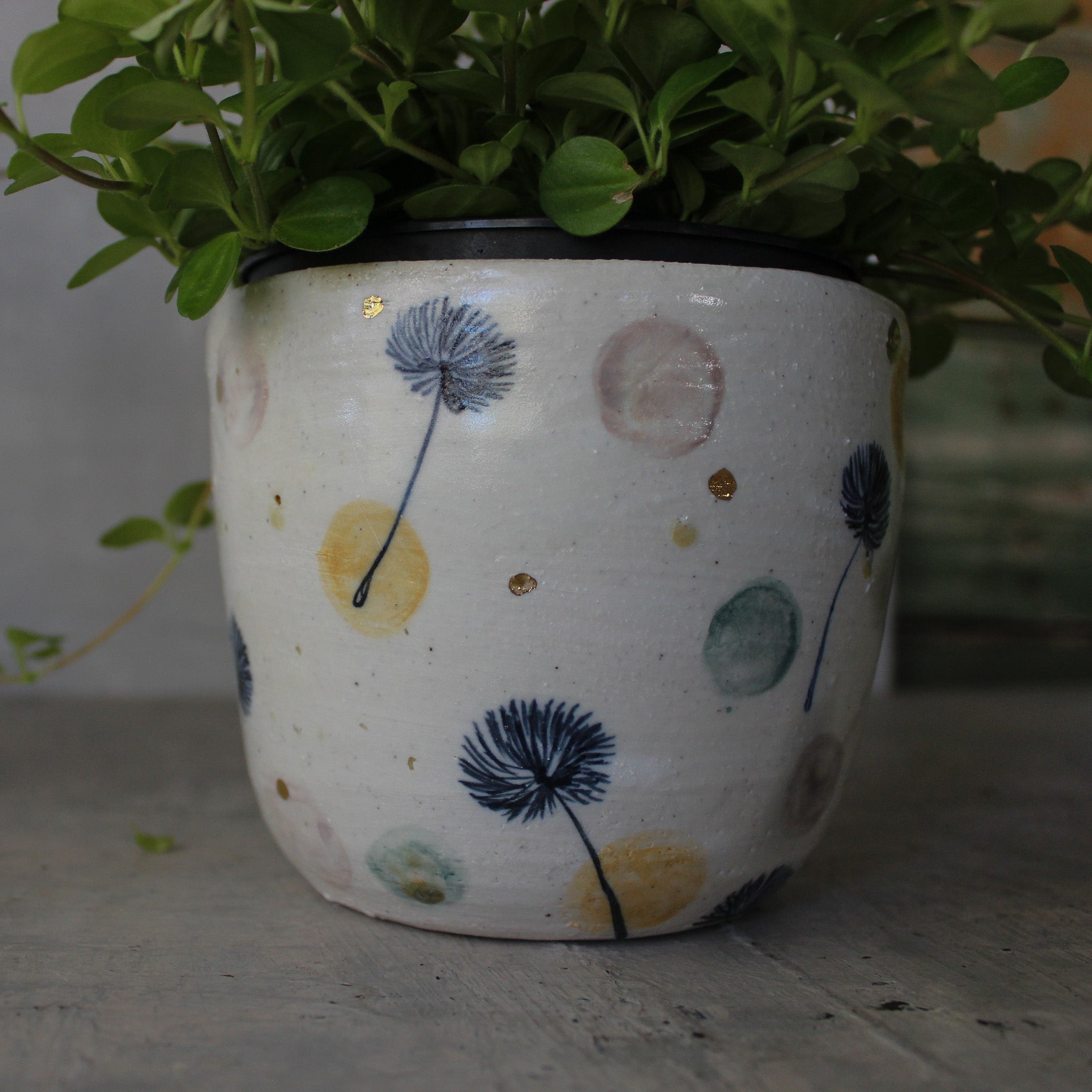 Ceramic Planters Dandelion - Tribe Castlemaine