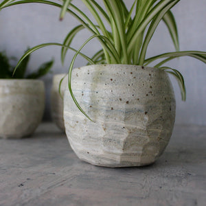 Ceramic Planters Marbled - Tribe Castlemaine