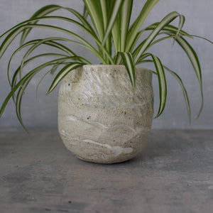 Ceramic Planters Marbled - Tribe Castlemaine