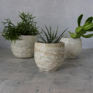 Ceramic Planters Marbled - Tribe Castlemaine