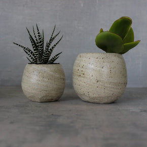 Ceramic Planters Marbled - Tribe Castlemaine