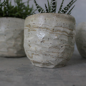 Ceramic Planters Marbled - Tribe Castlemaine