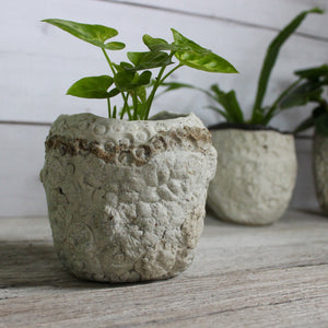 Ceramic Planters Textured - Tribe Castlemaine