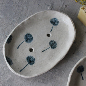 Ceramic Soap Dishes Dandelion - Tribe Castlemaine