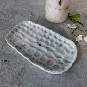 Ceramic Soap Dishes : Lace - Tribe Castlemaine