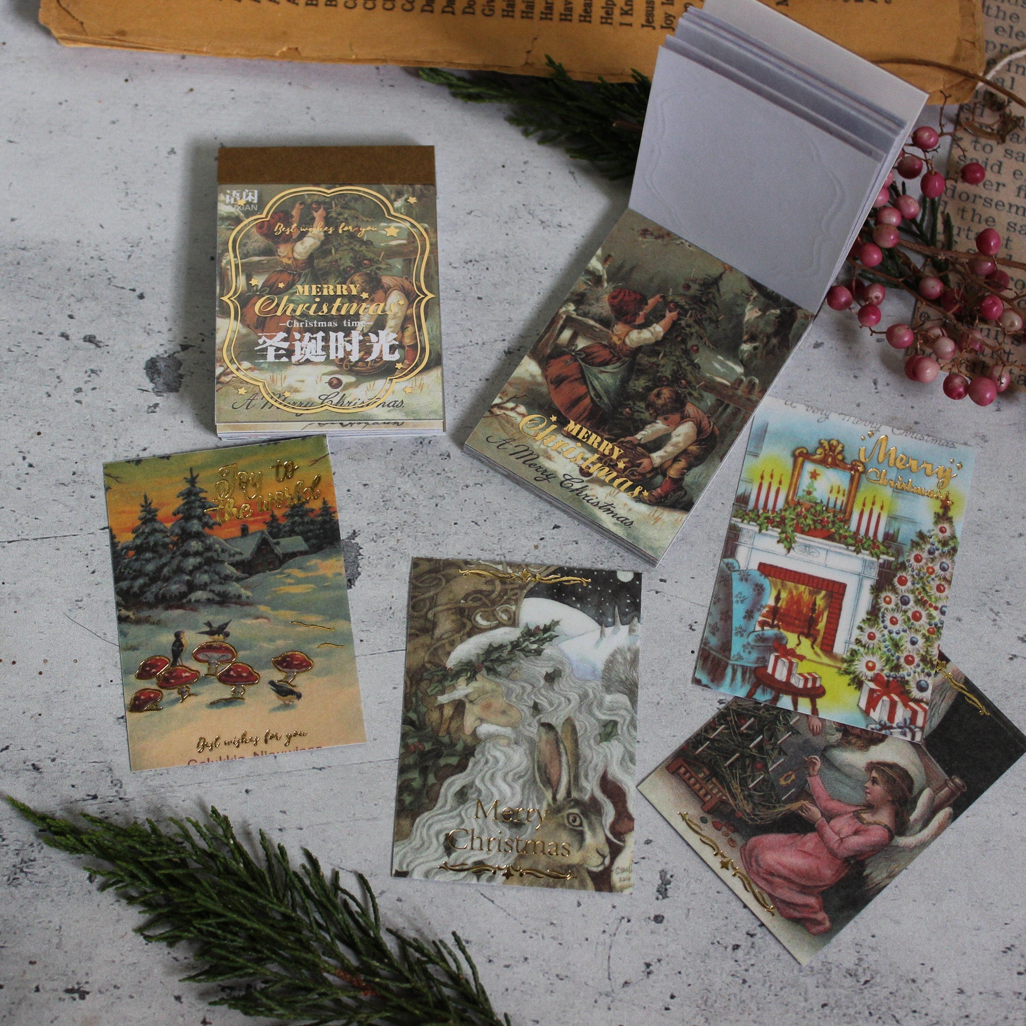 Christmas Mini Sticker Book - Tribe Castlemaine