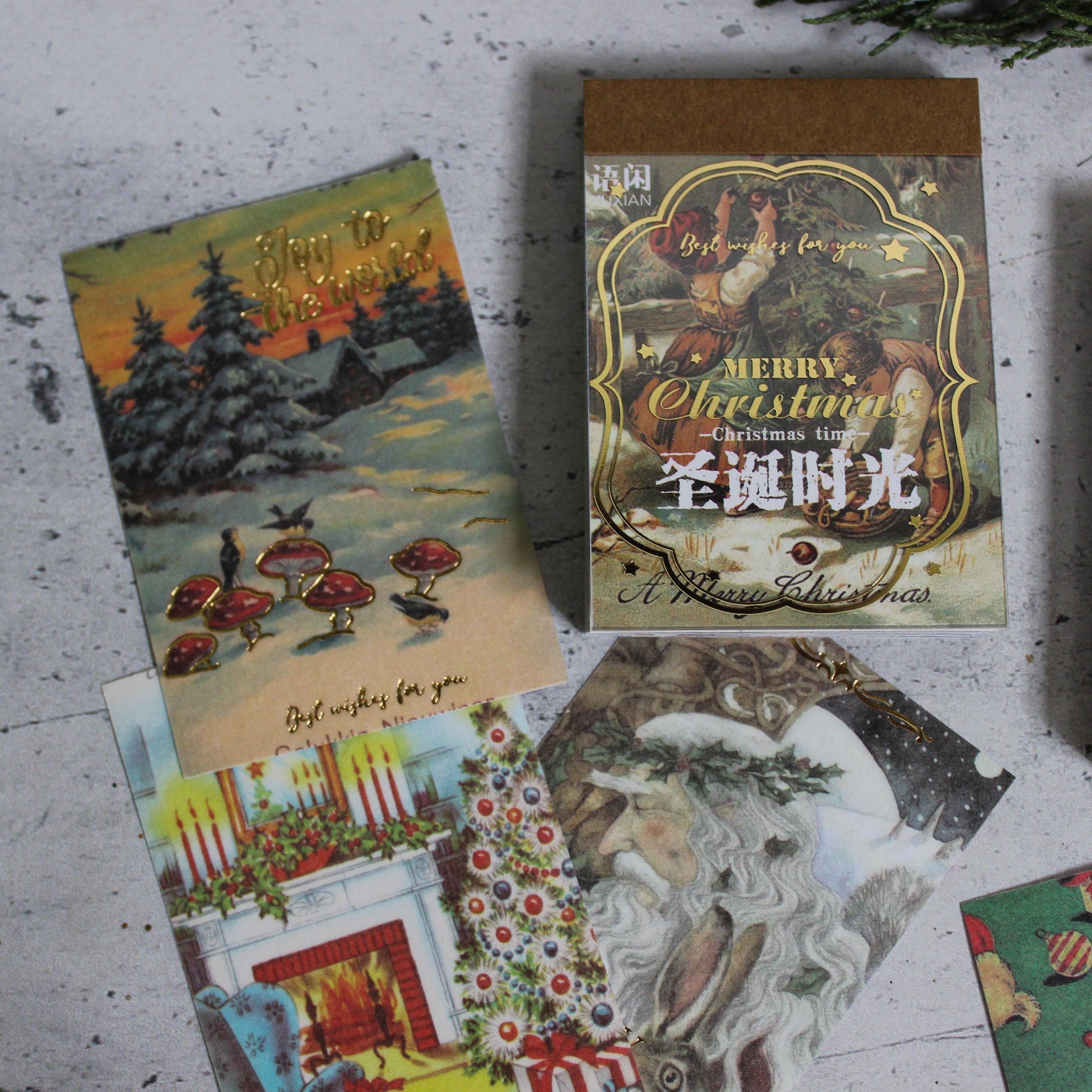 Christmas Mini Sticker Book - Tribe Castlemaine