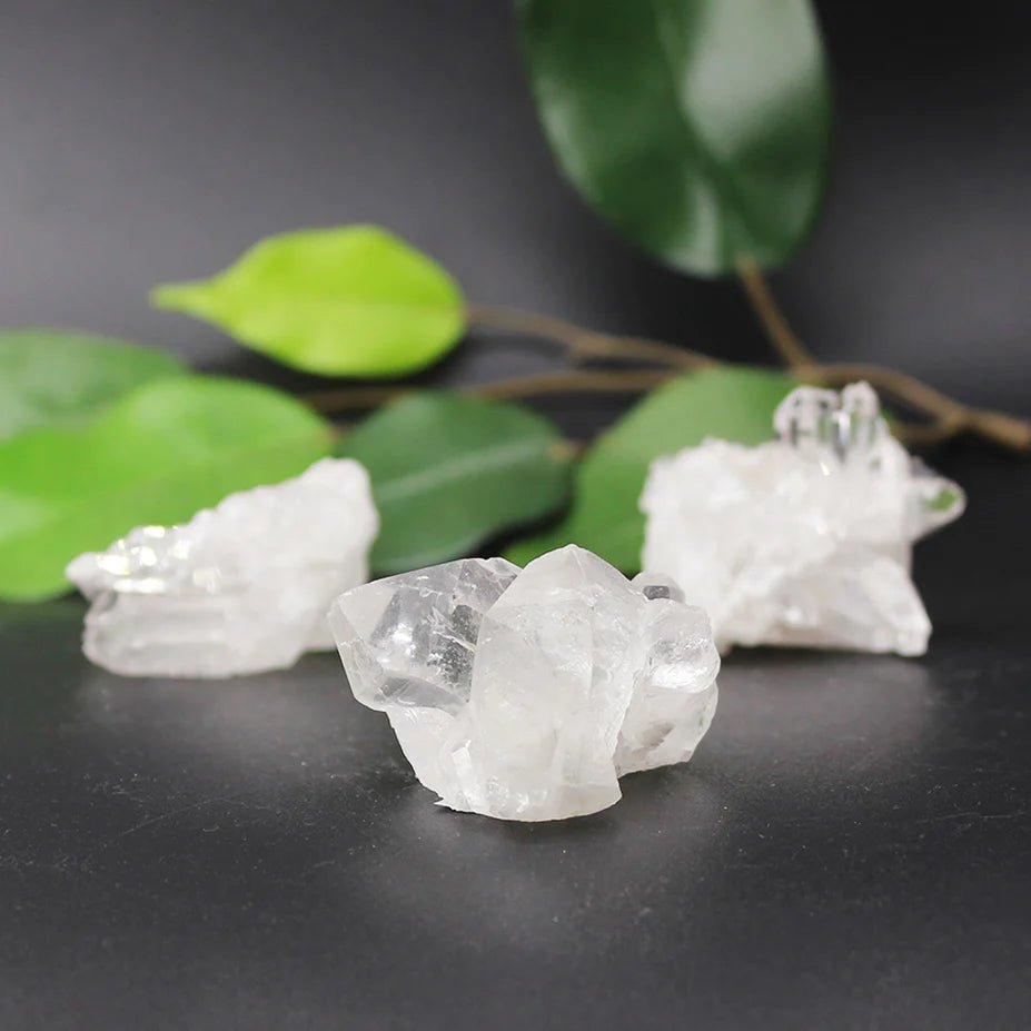 Clear Quartz Crystal Clusters - Tribe Castlemaine