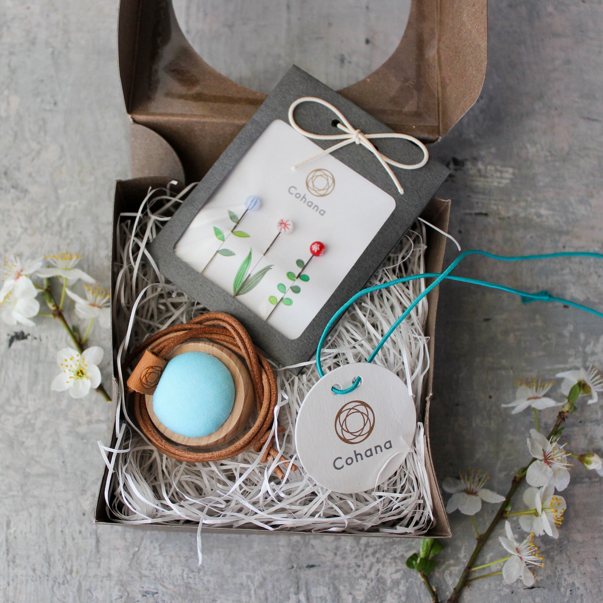 Cohana Pincushion Necklace & Marking Pin Set - Tribe Castlemaine