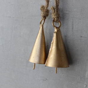 Cone Shape Iron Bells - Tribe Castlemaine
