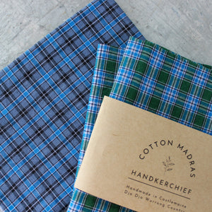 Cotton Madras Handkerchiefs - Tribe Castlemaine