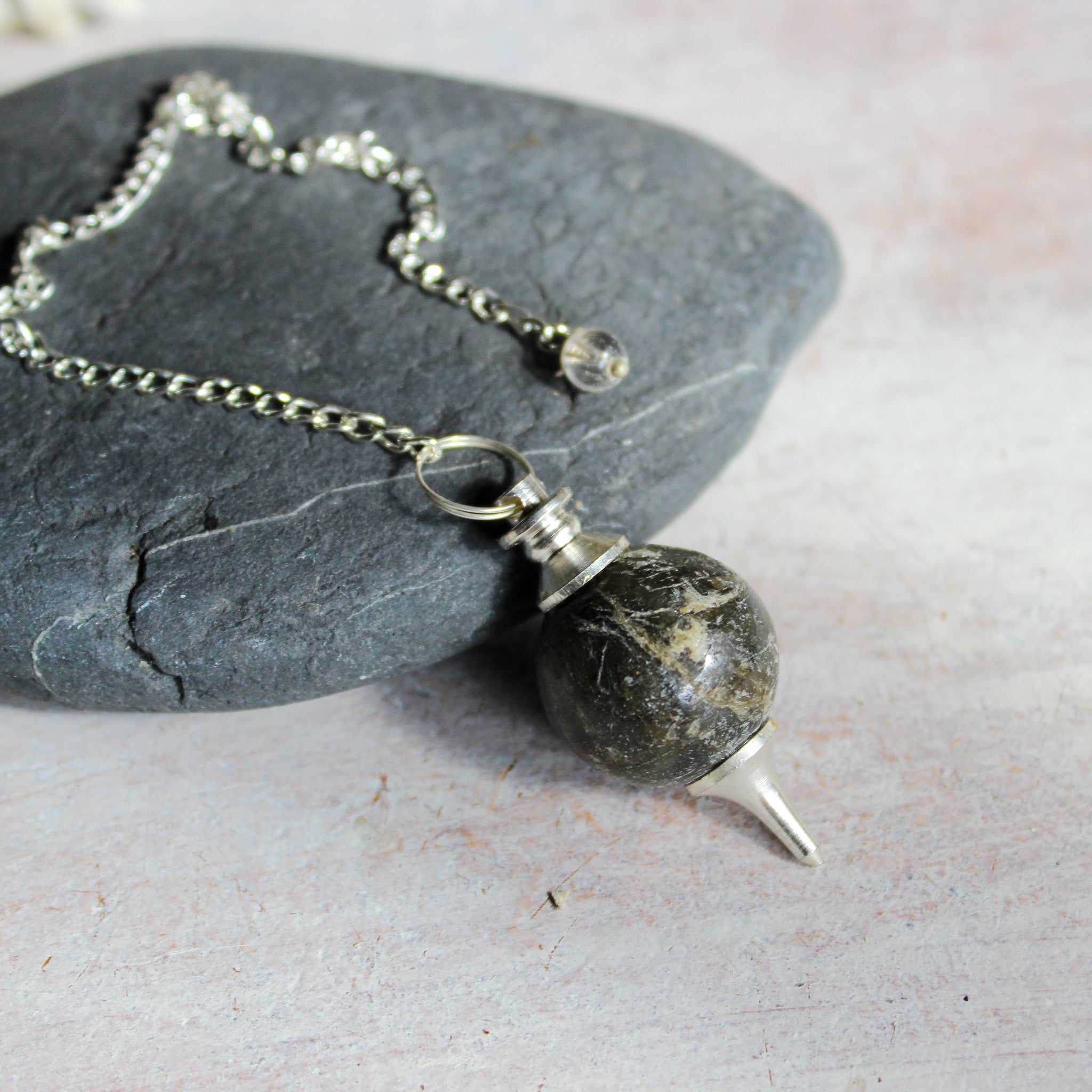 Crystal Pendulum Labradorite - Tribe Castlemaine